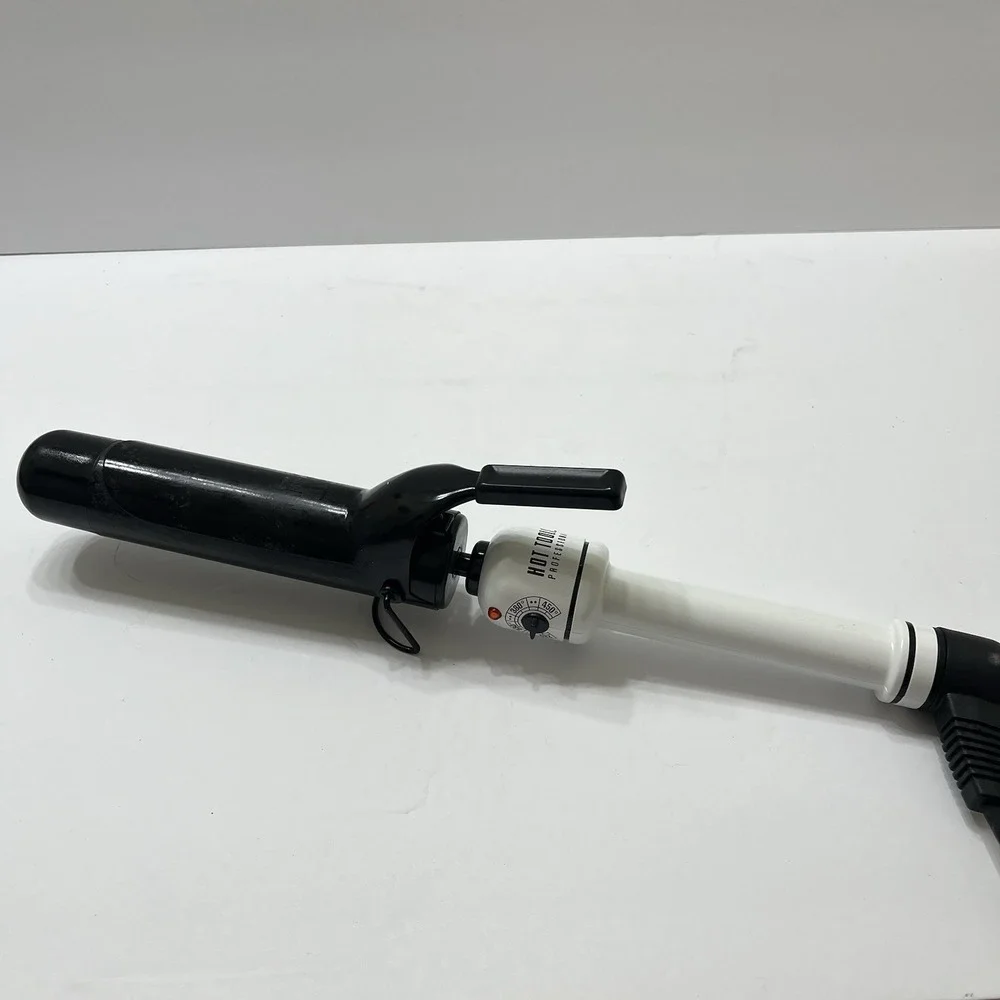 Hot Tools Professional Nano Ceramic Curling Iron Rheostat Control Dial Up To 430